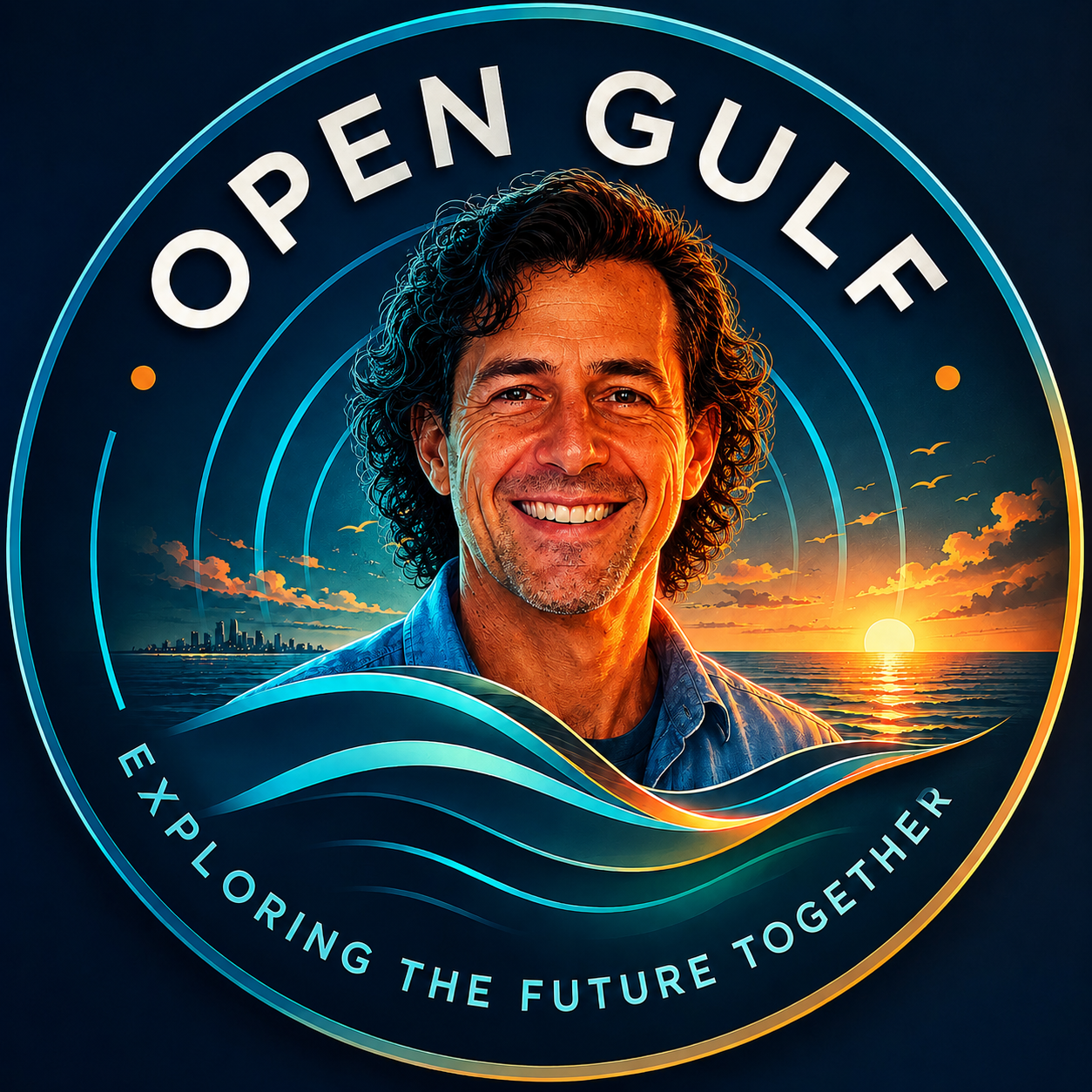 Open Gulf host badge